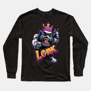 Crazy Cool Monkey Long Sleeve T-Shirt